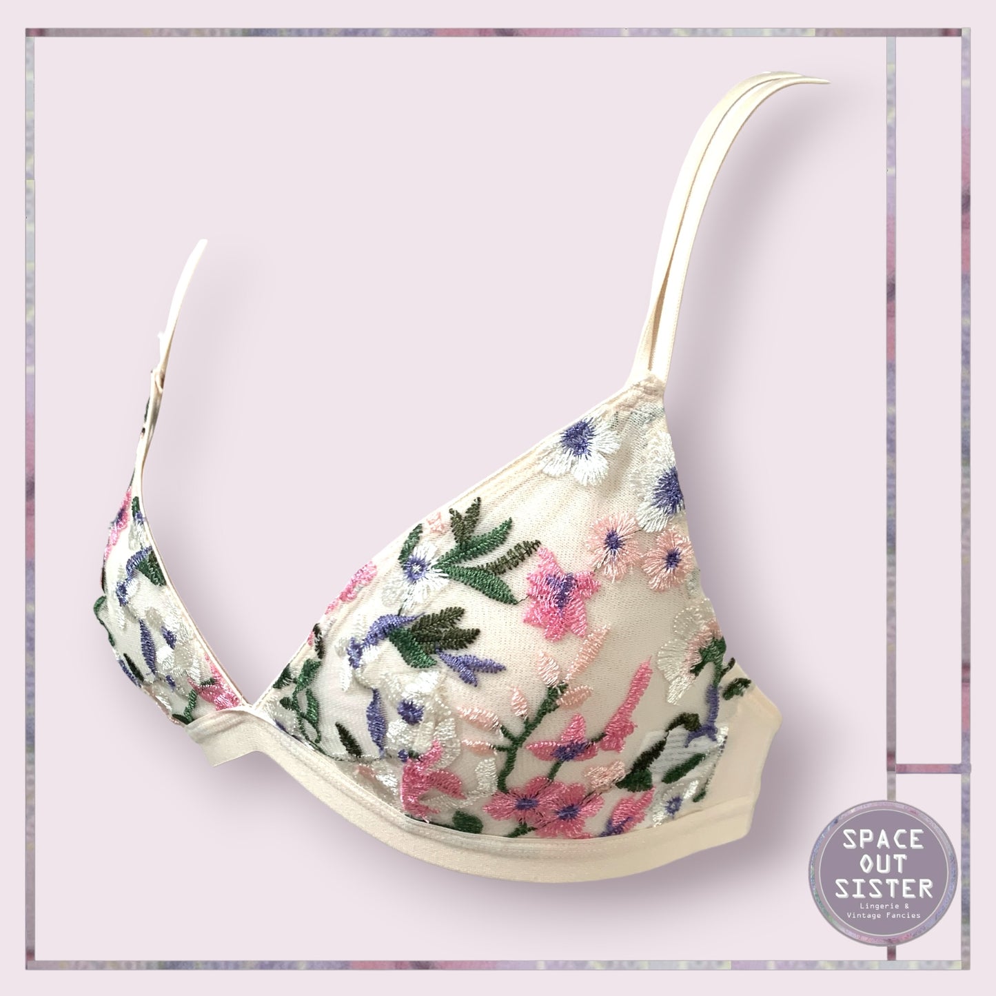 Delicate Floral Bralette