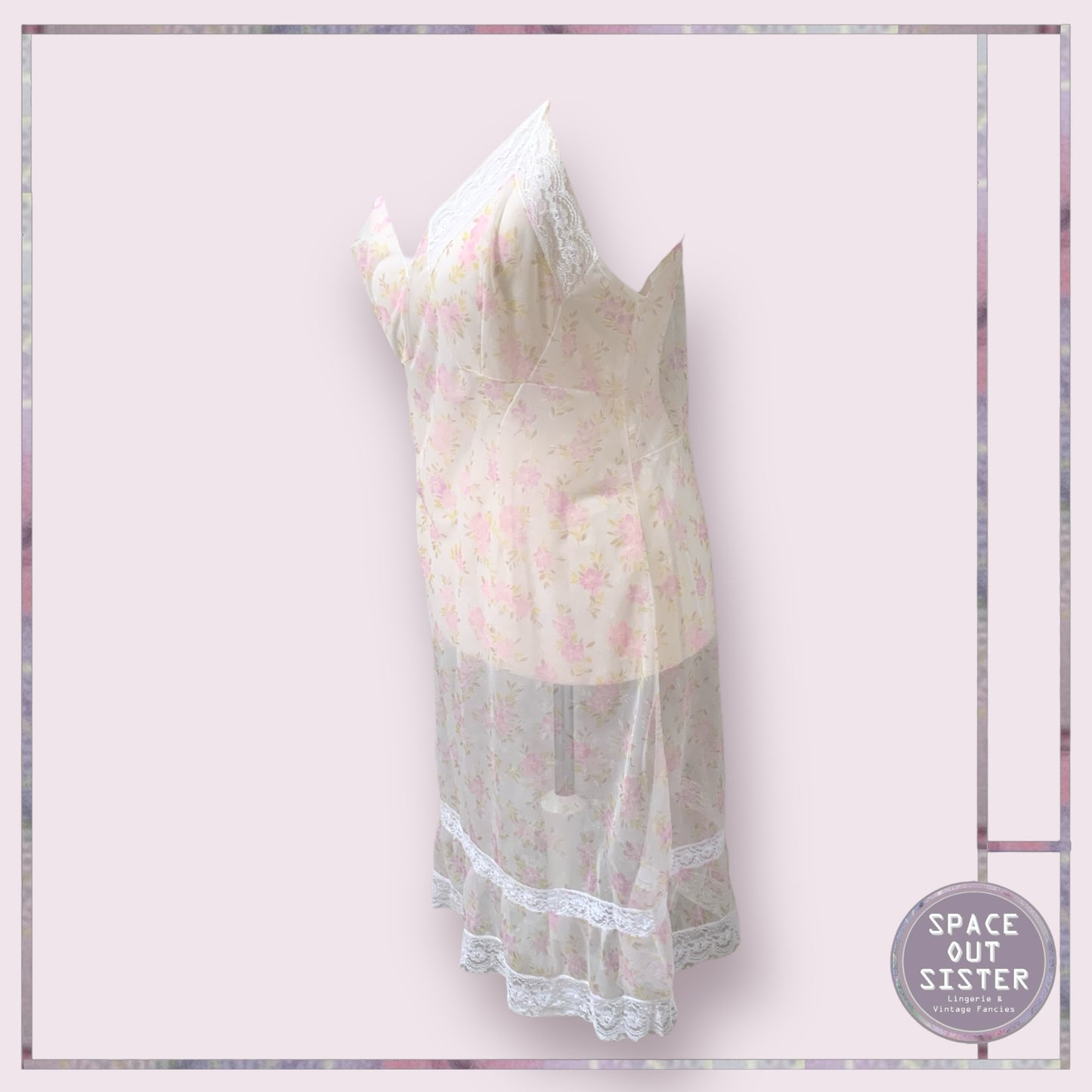 Vintage Sheer Slip