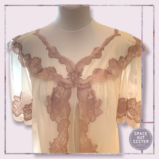 Vintage French Neyret Negligee
