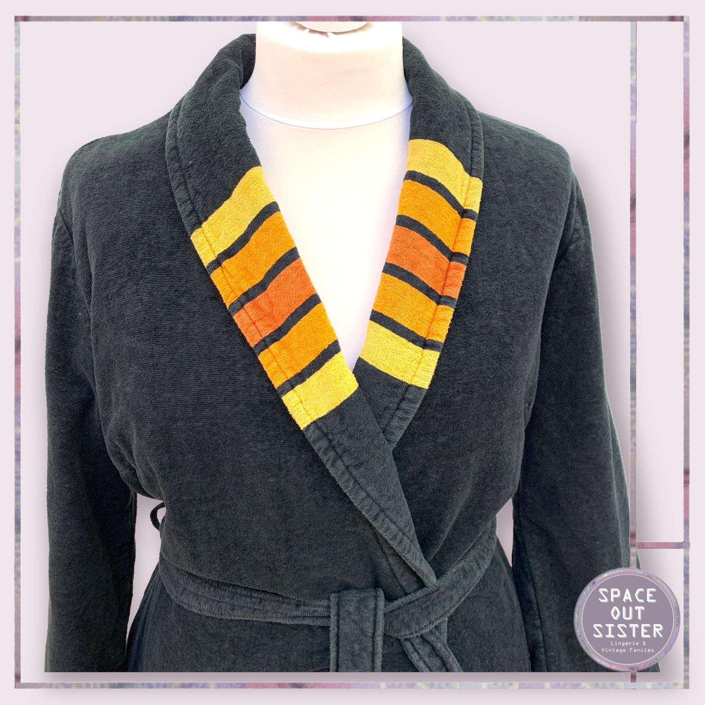 Vintage Stripe Robe