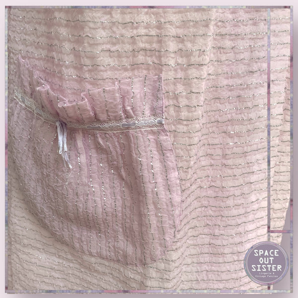 Vintage Silver Thread Robe