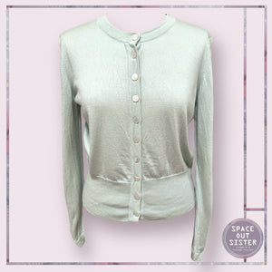 Pre-Loved Valerie Louthan Cashmere & Silk Cardigan