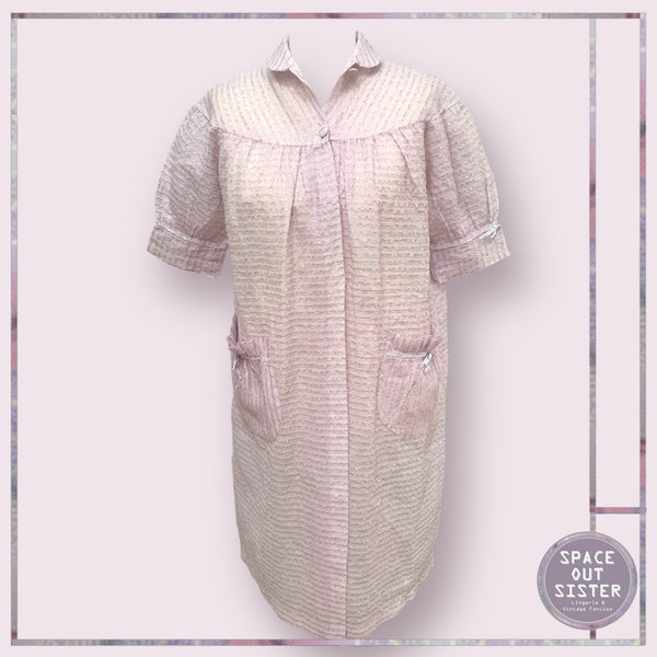 Vintage Silver Thread Robe