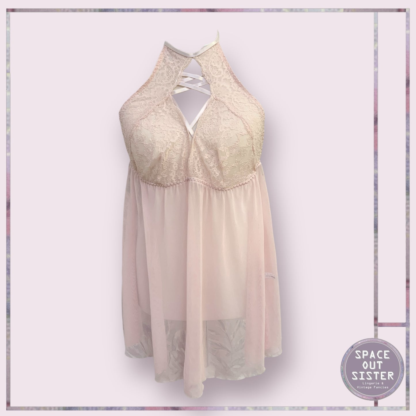 Nova Halter Neck Nightdress