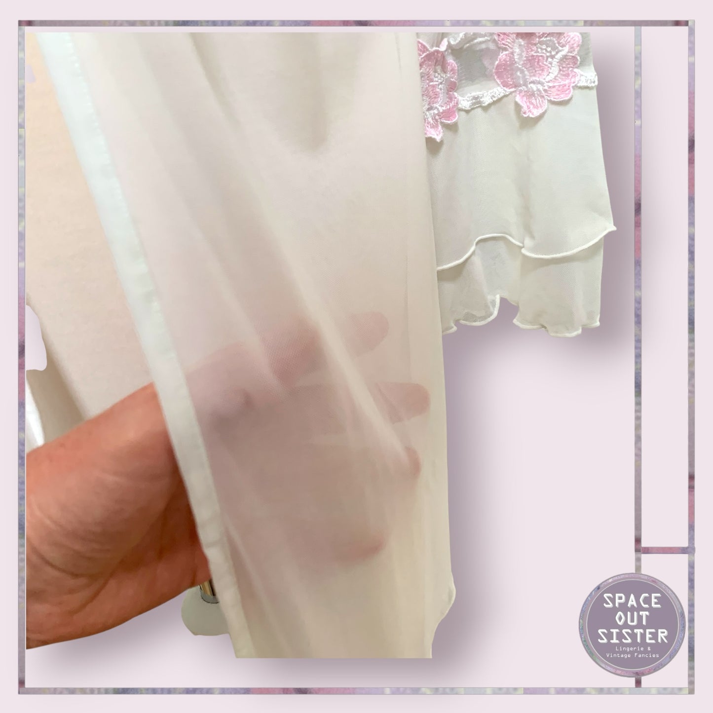 Vintage Stellar Sheer Robe