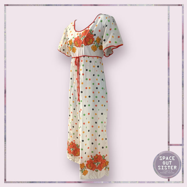 Vintage Poppy Nightdress