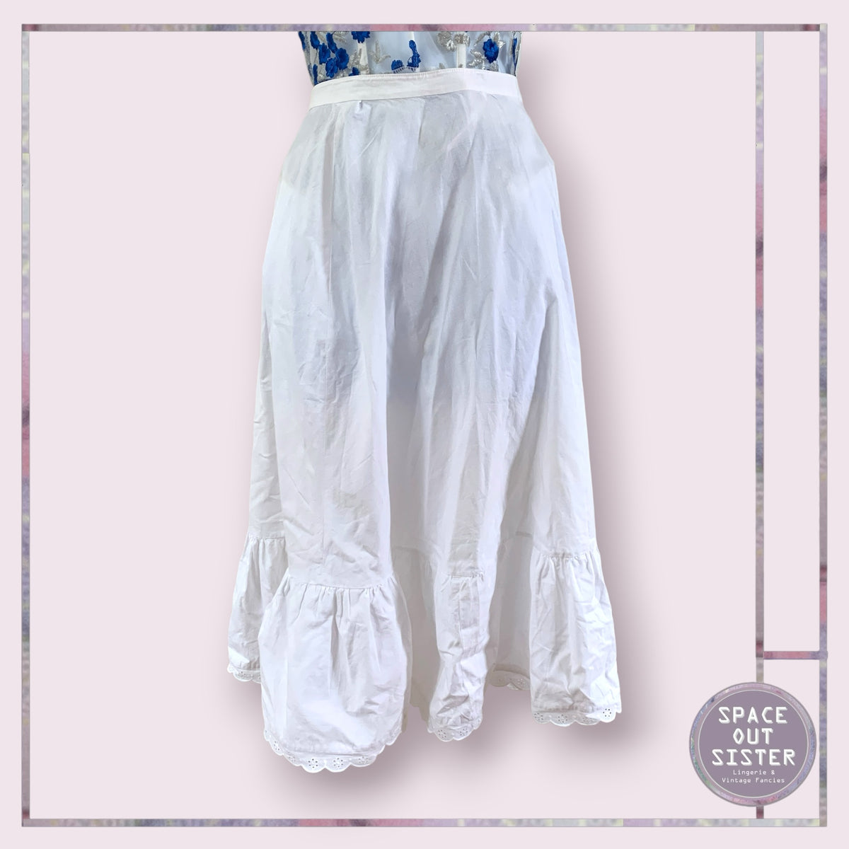 Vintage Cotton Petticoat V