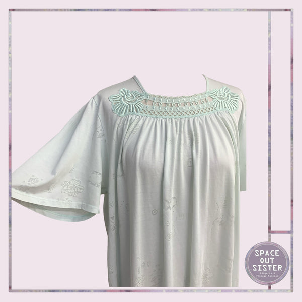 Vintage Light Green Nightdress