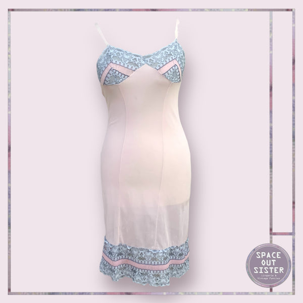 Vintage Pink & Grey Slip