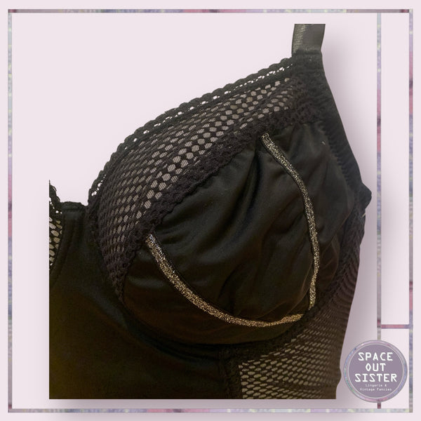 Vintage Silver Streak Bustier