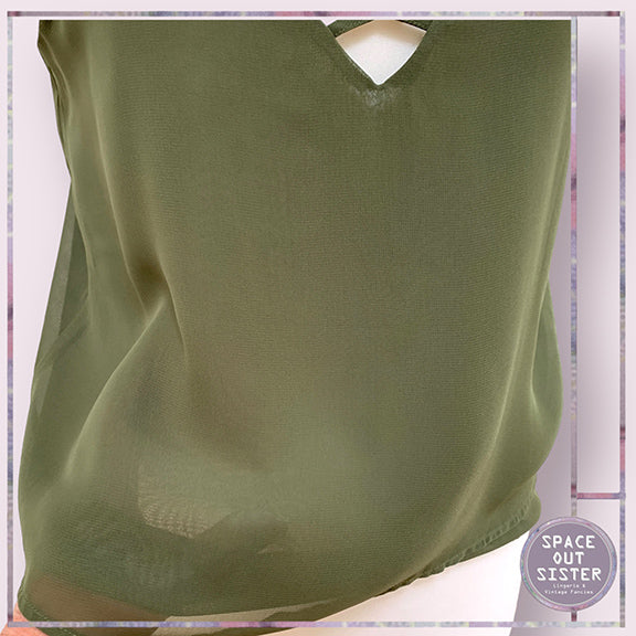 Pre-Loved Khaki Camisole Top