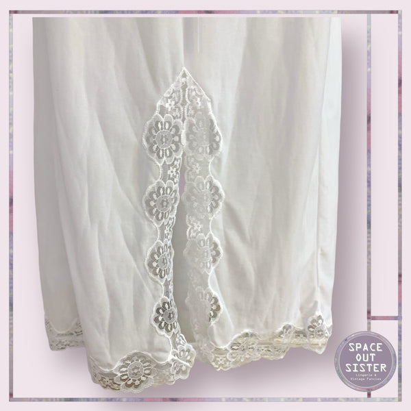 Vintage White Full Length Nightdress