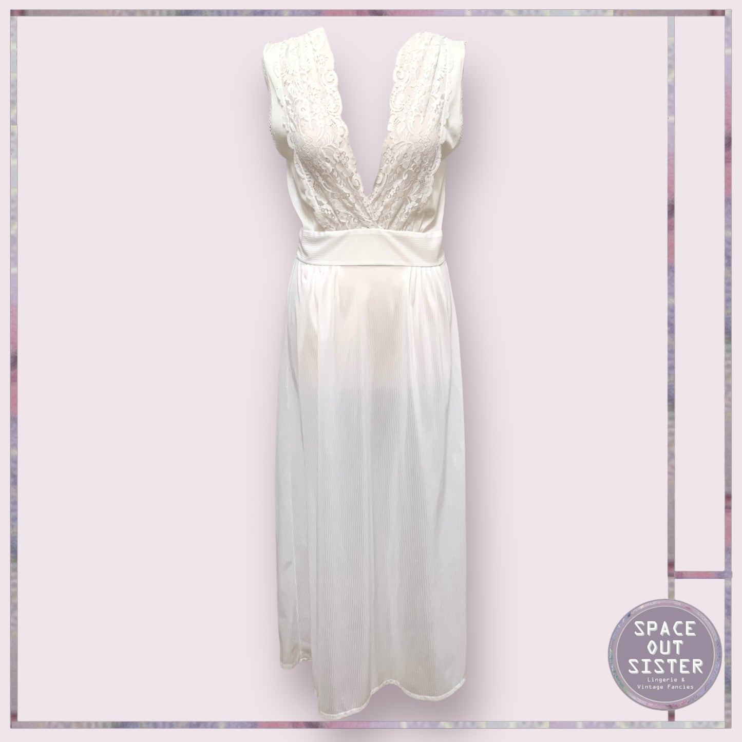 Vintage Subtle Pin Stripe Nightdress