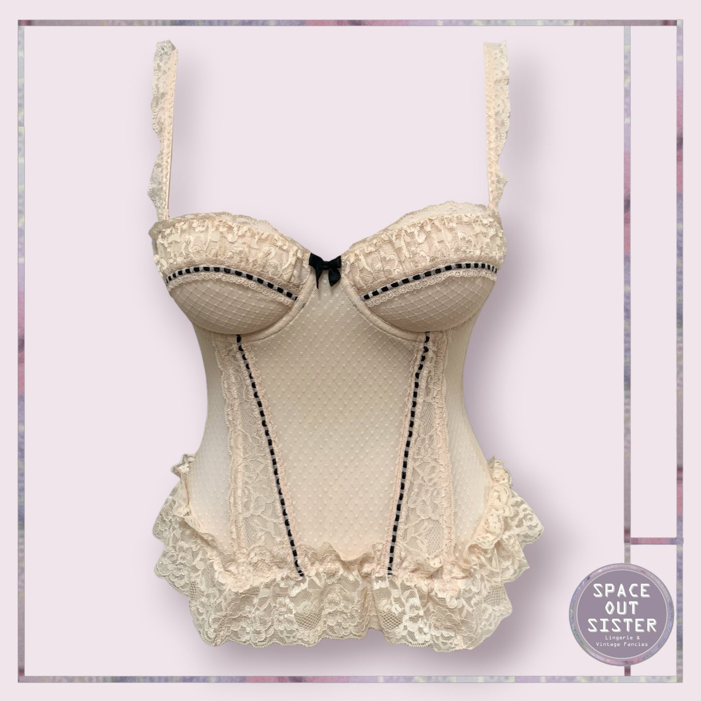 Ribbon Interlace Bustier