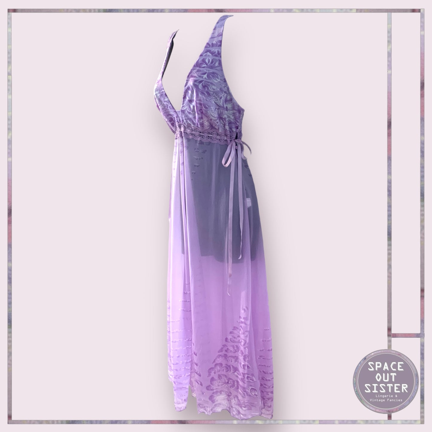 Vintage Purple Dream Nightdress