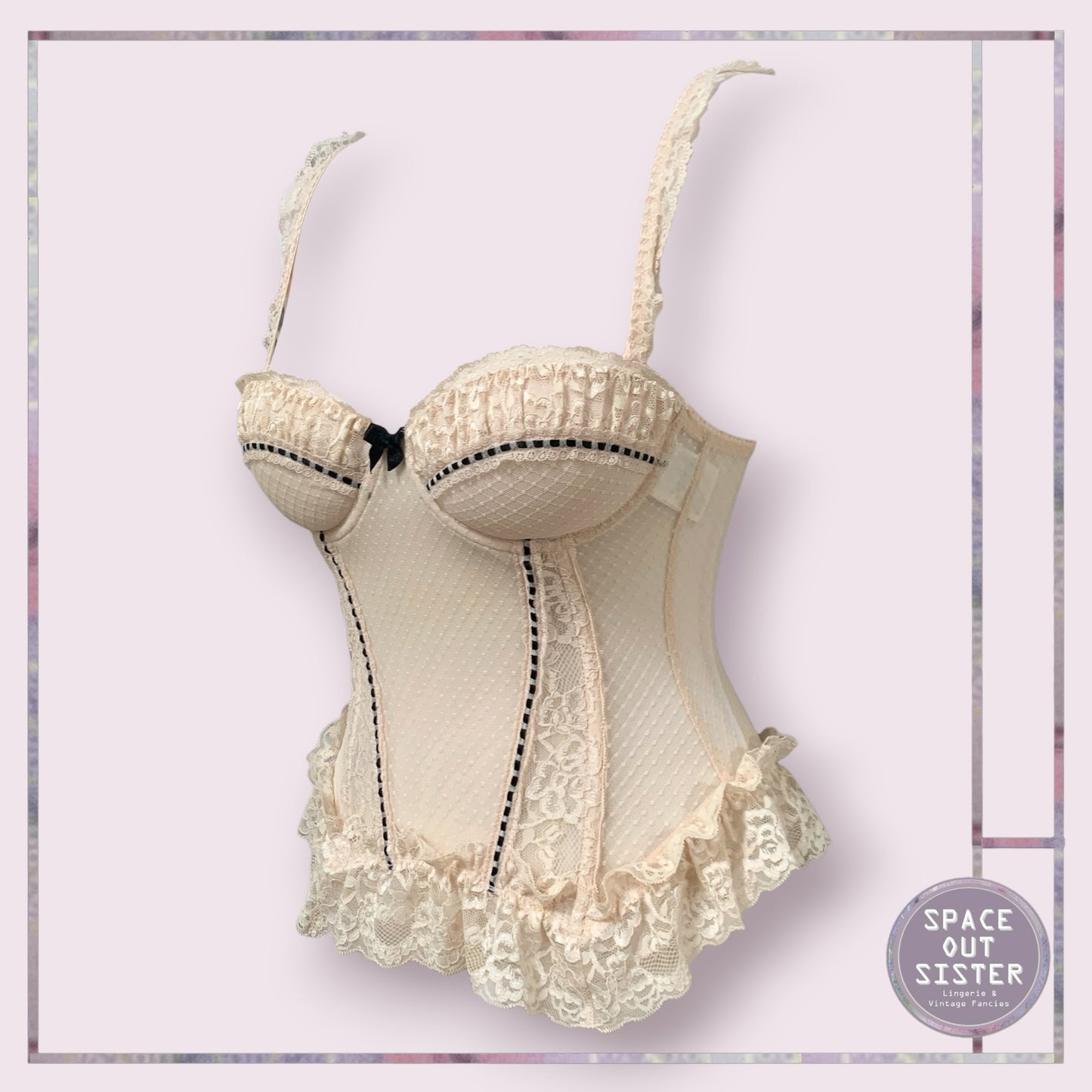 Ribbon Interlace Bustier