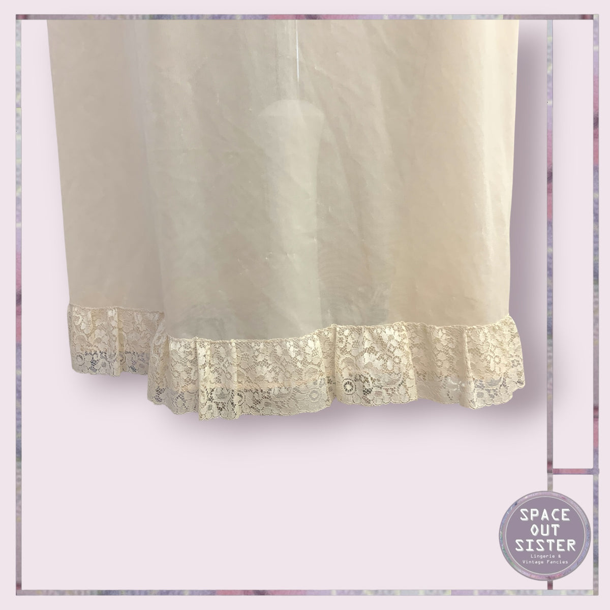 Vintage Caramel Half Slip