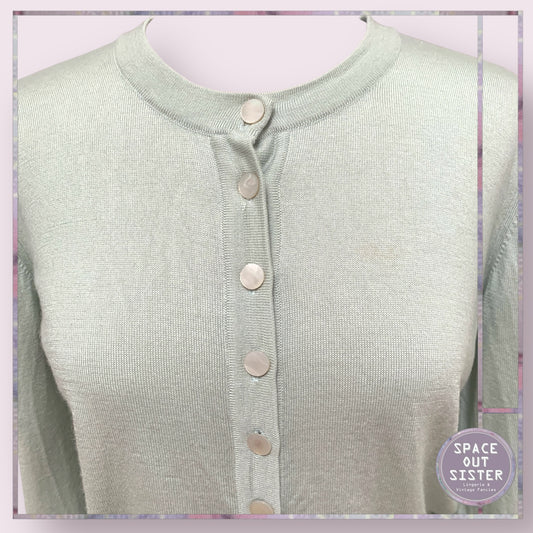 Pre-Loved Valerie Louthan Cashmere & Silk Cardigan