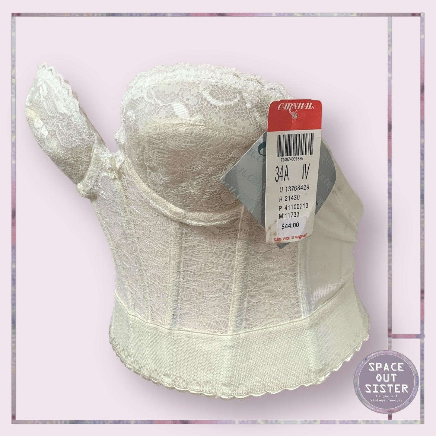 NOS Ivory Bustier