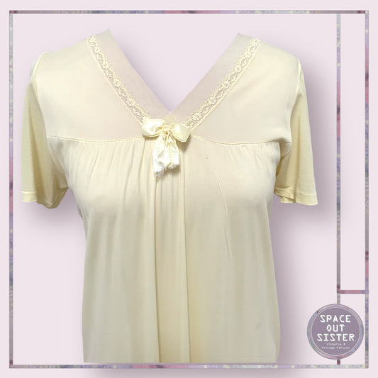 Vintage Mary Philmaid Lemon Nightdress