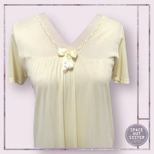 Vintage Mary Philmaid Lemon Nightdress