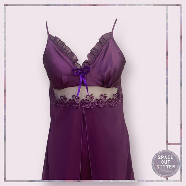 Vintage Purple Slip Dress