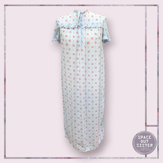 Vintage Rosy Floral Nightdress