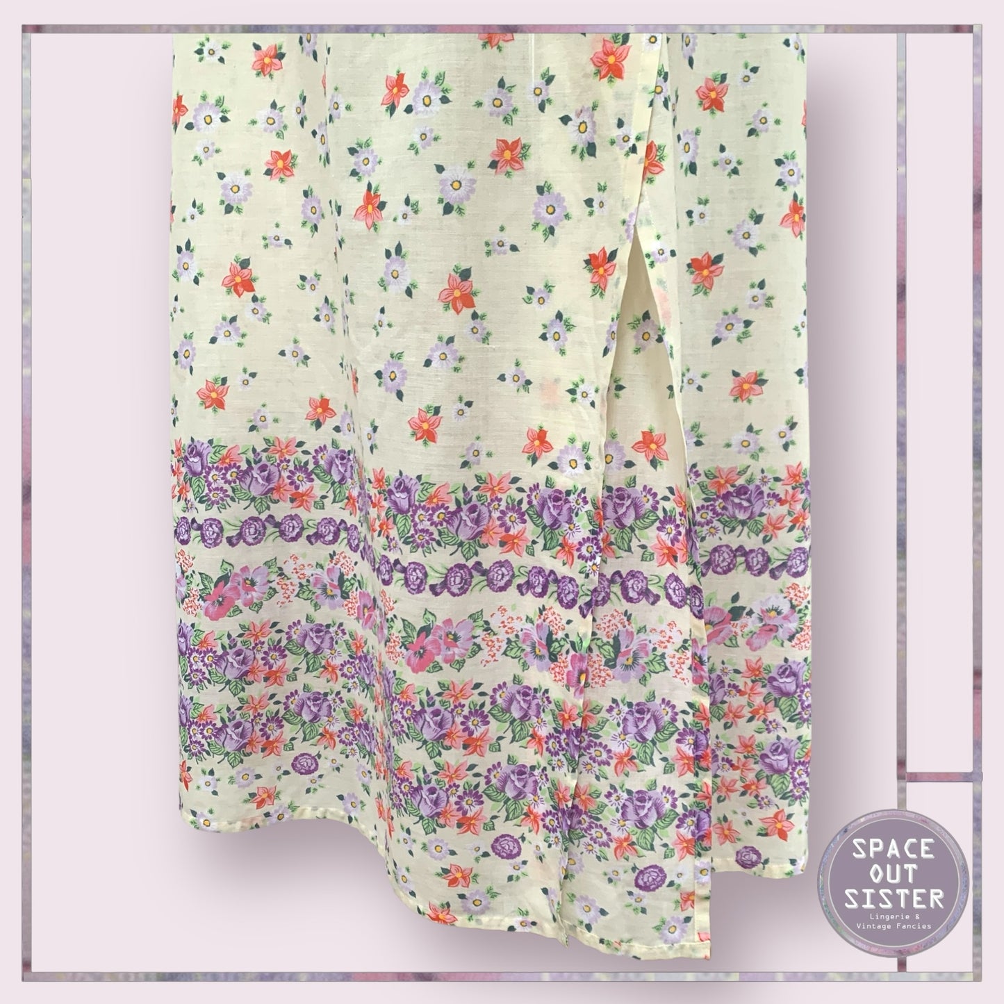 Vintage Floral Robe