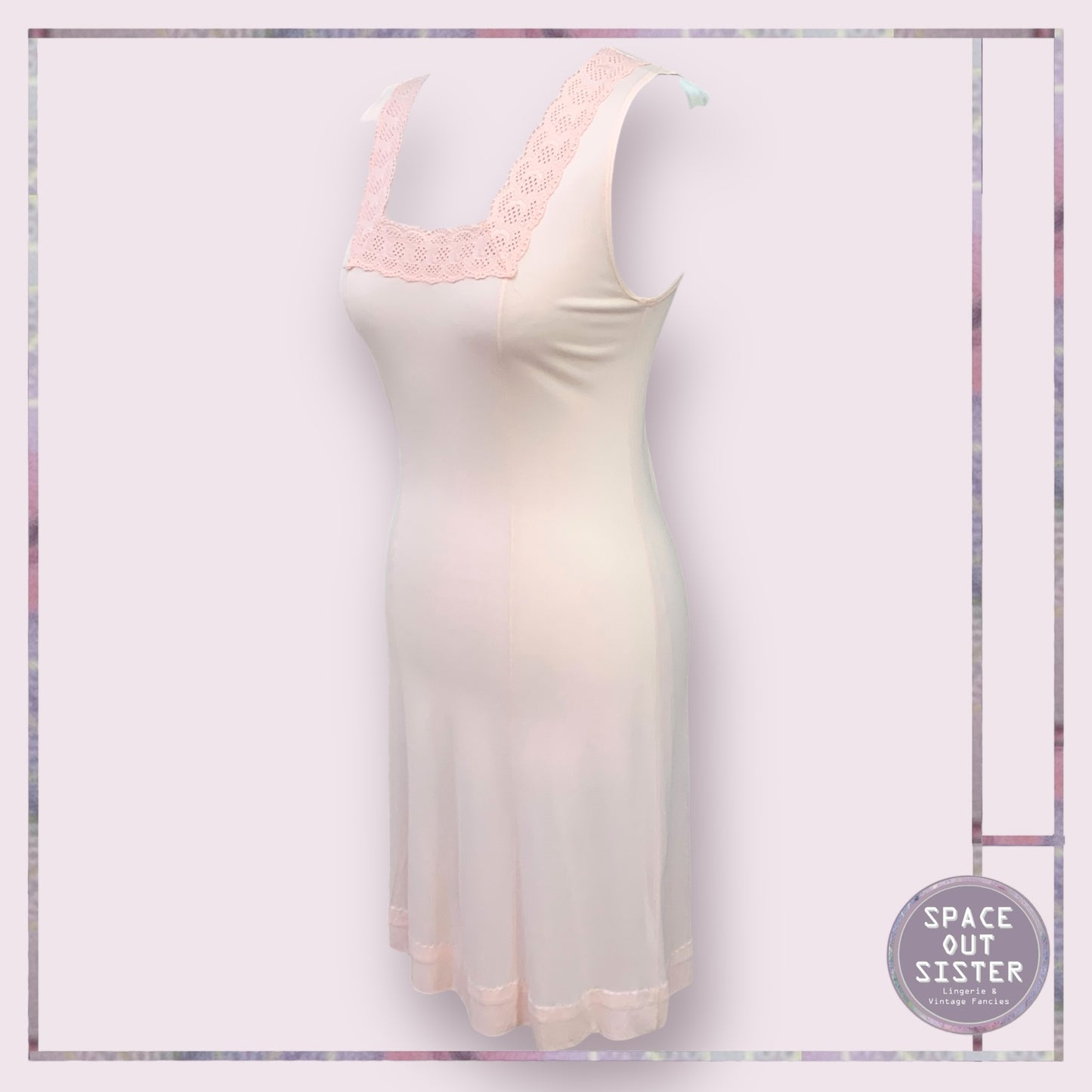 Vintage Square Neck Slip