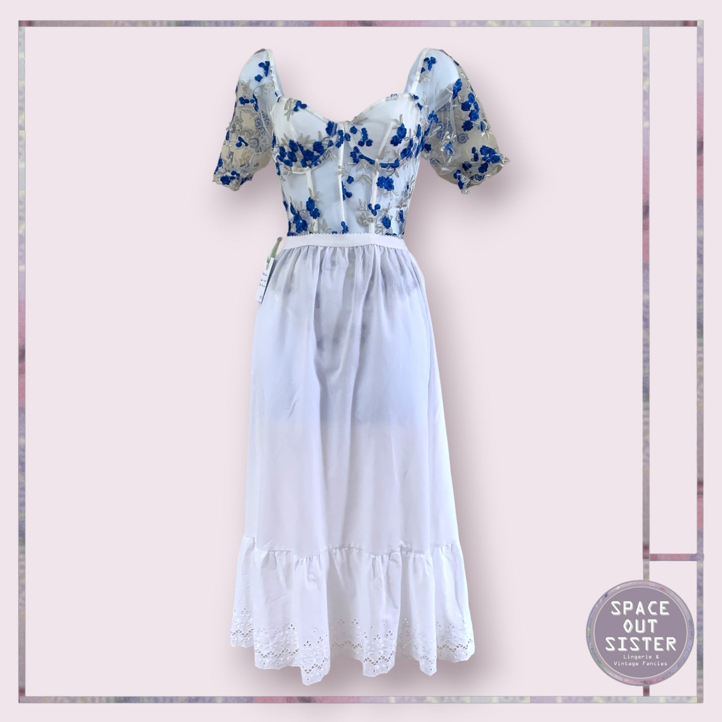 Vintage Cotton Petticoat L