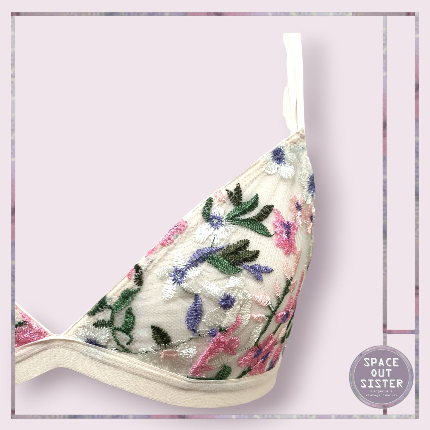 Delicate Floral Bralette