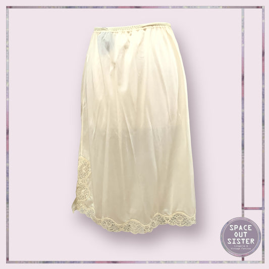 Vintage Buttercream Half Slip