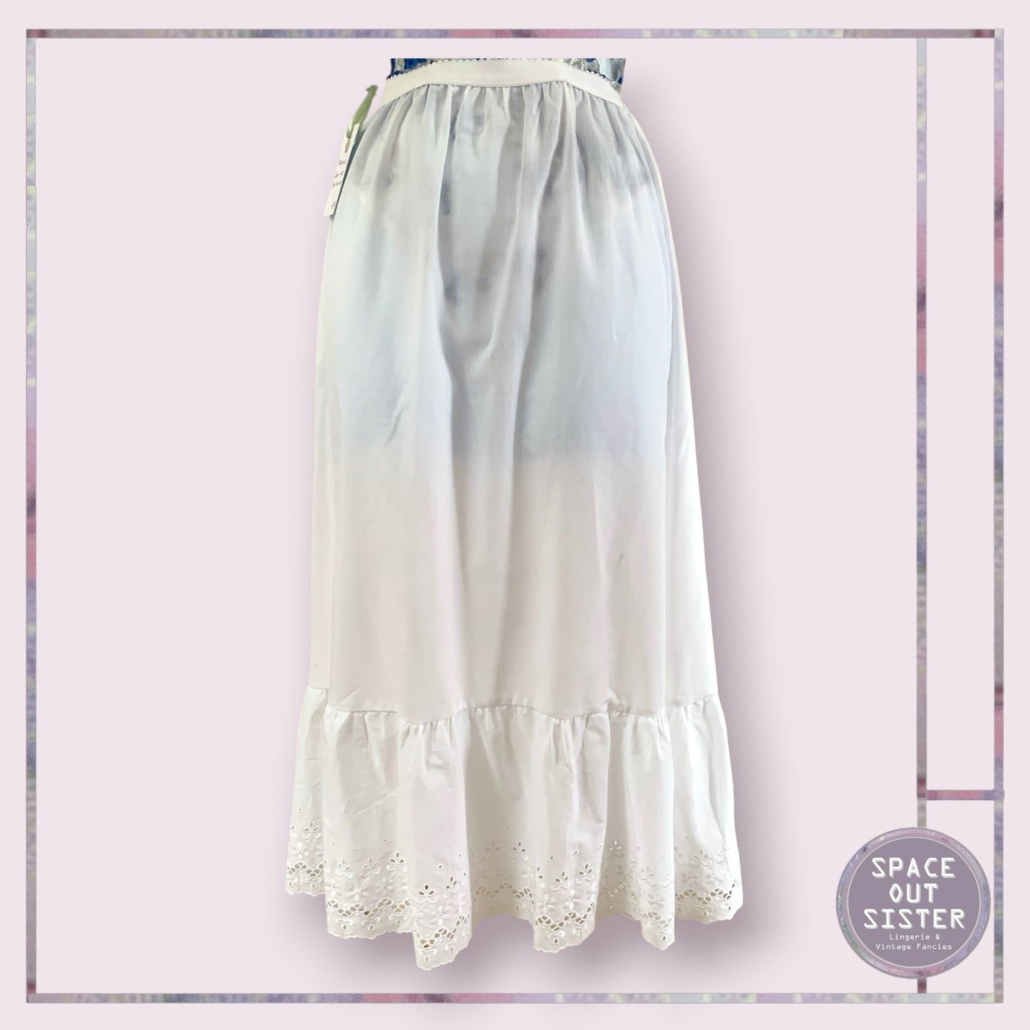 Vintage Cotton Petticoat L