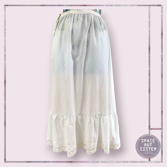 Vintage Cotton Petticoat L