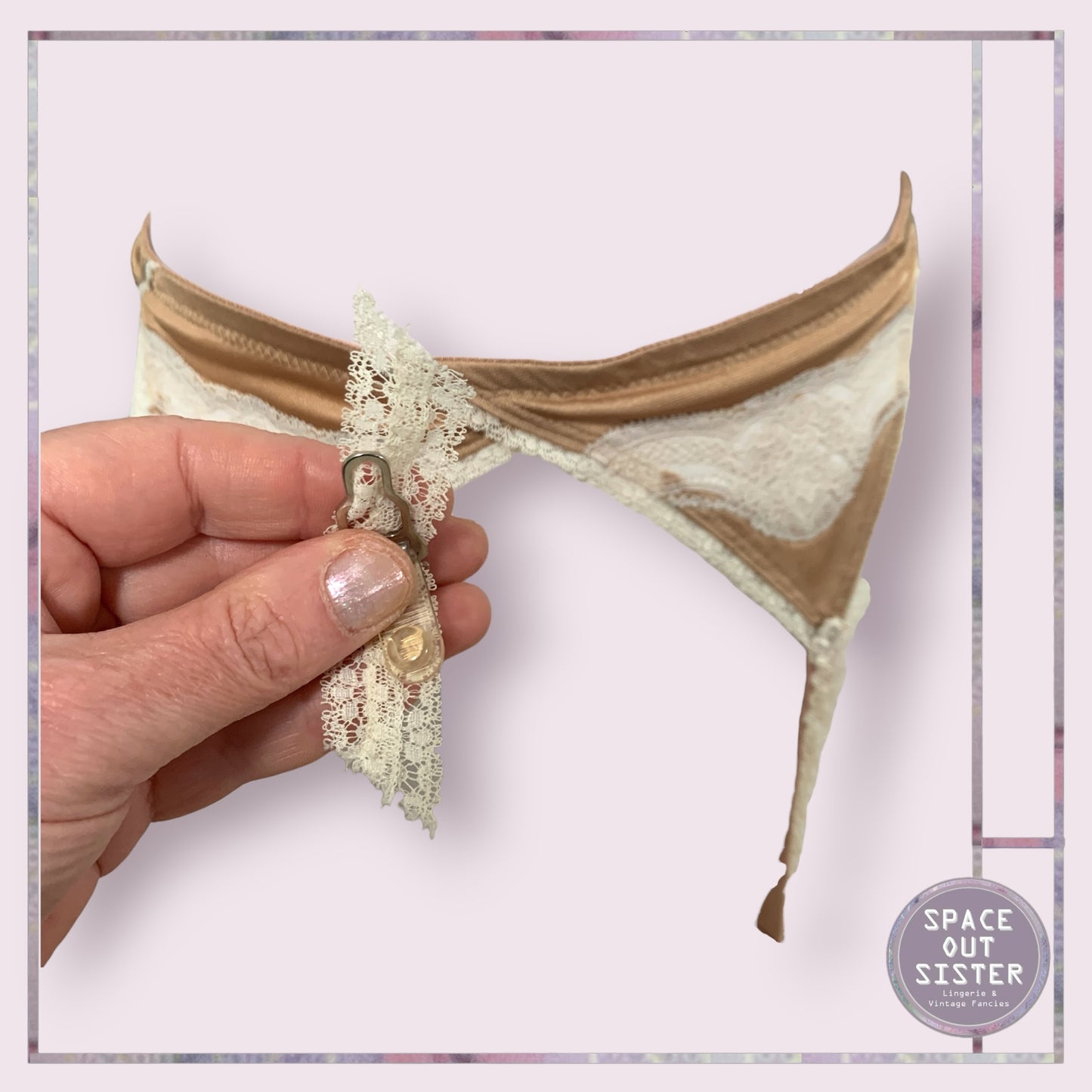 Italian Coffee & Creama Garter Belt