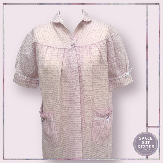 Vintage Silver Thread Robe