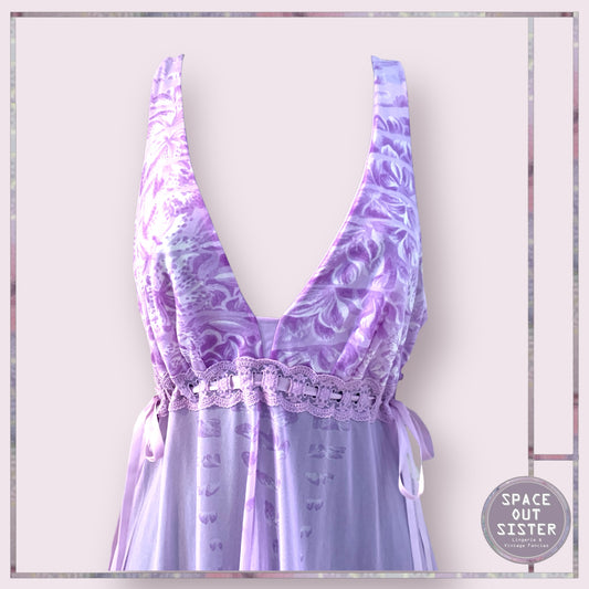 Vintage Purple Dream Nightdress