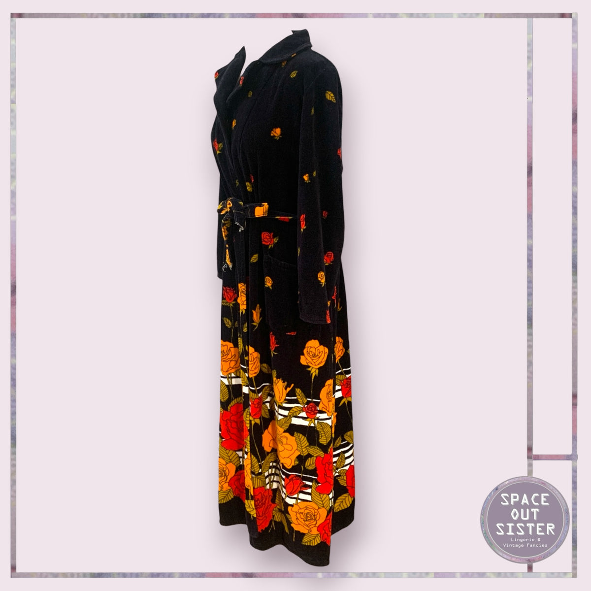 Vintage Cotton Teka Robe
