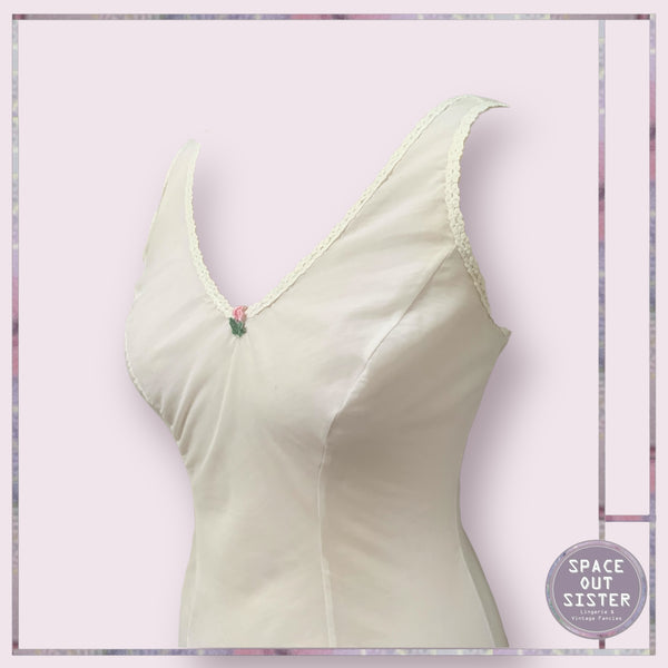 Vintage Mary Rosebud Slip