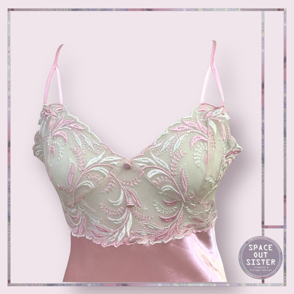 Vintage Pink Femm Slip Dress