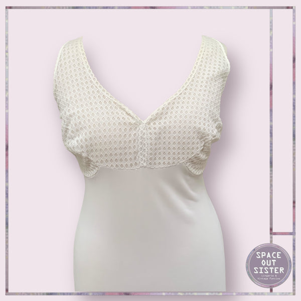 Vintage Tulip White Slip