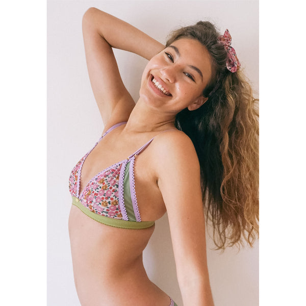 New Mary Soft Triangle Bralette By Nette Rose