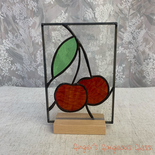 Cherries by Ginger's Gorgeous Glass