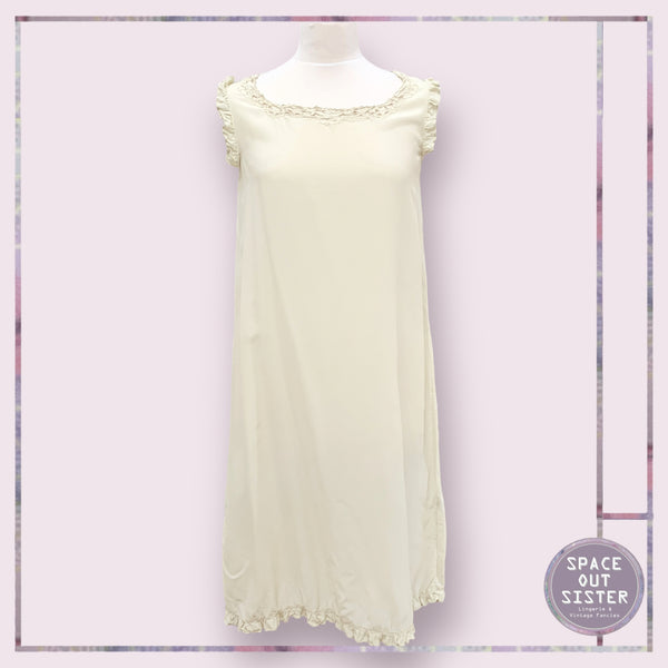 Vintage Raw Silk Nightdress