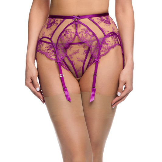 New Femmoiselle Suspender Shocking Violet by Dita Von Teese