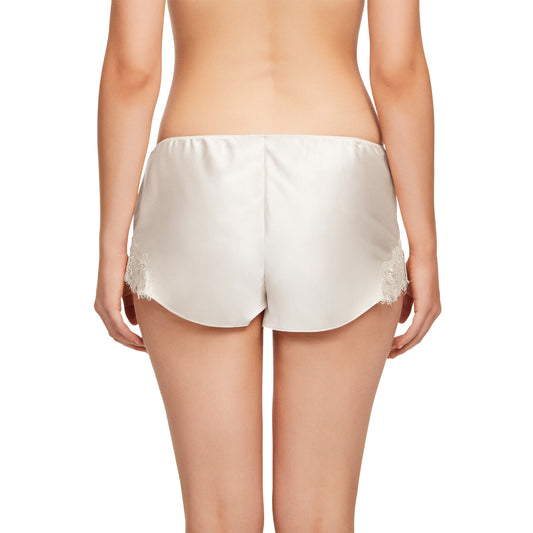 New Scarlett Ivory Silk French Knickers by Sainted Sisters