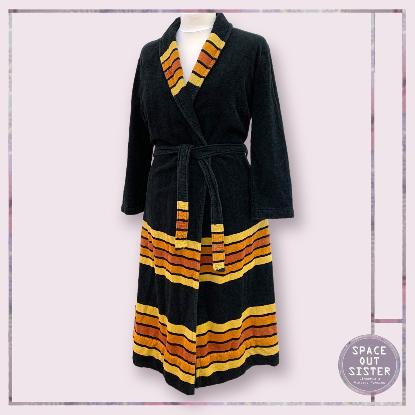 Vintage Stripe Robe