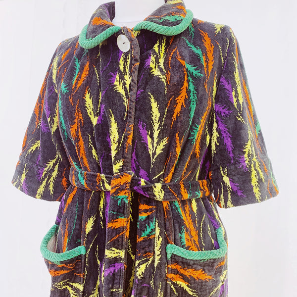 1980s Vintage Feather Glow Robe
