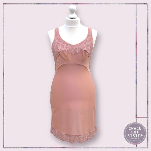 Vintage Dusky Pink Slip